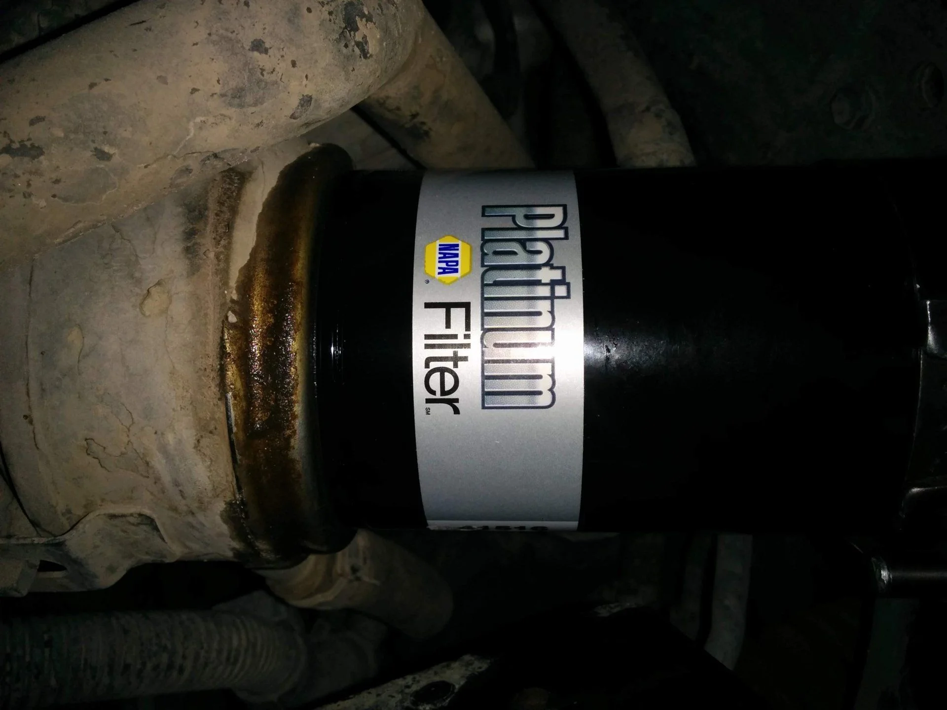 NAPA Platinum HC oil filter 1516