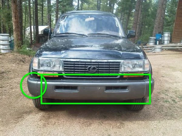 Needing front-bumper and pass-side front bumper end cap