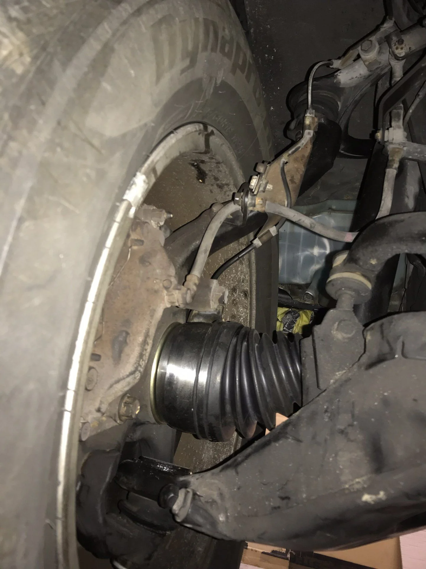 New C/V joints.