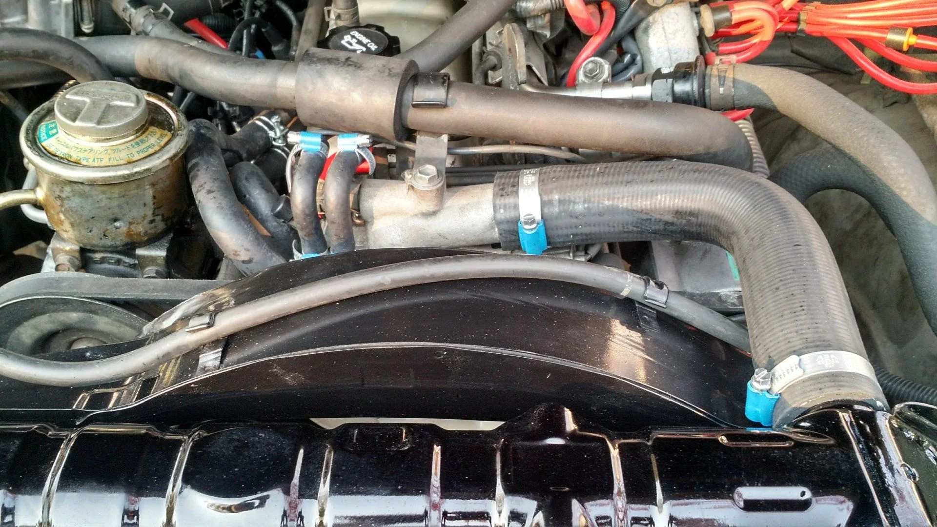 New hoses for the Thermostat