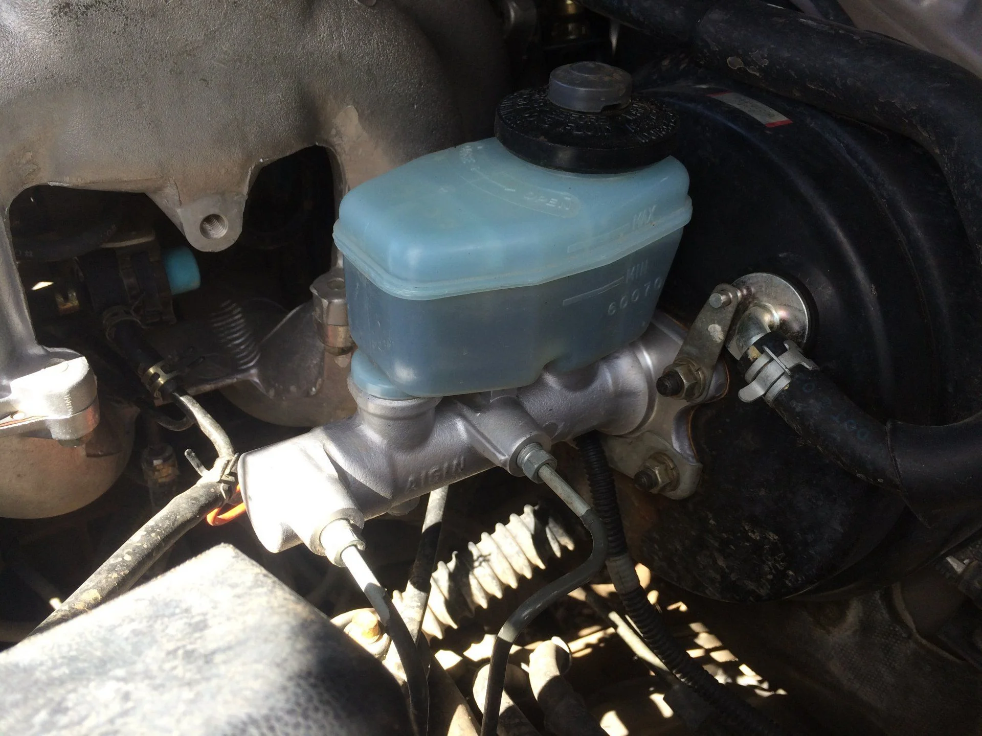 new oem master cylinder