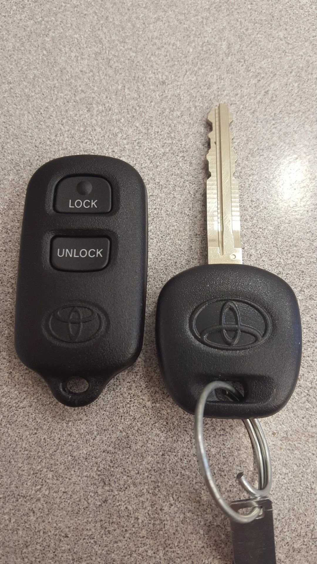 New separate remote and non remote master key for 2003 LC.