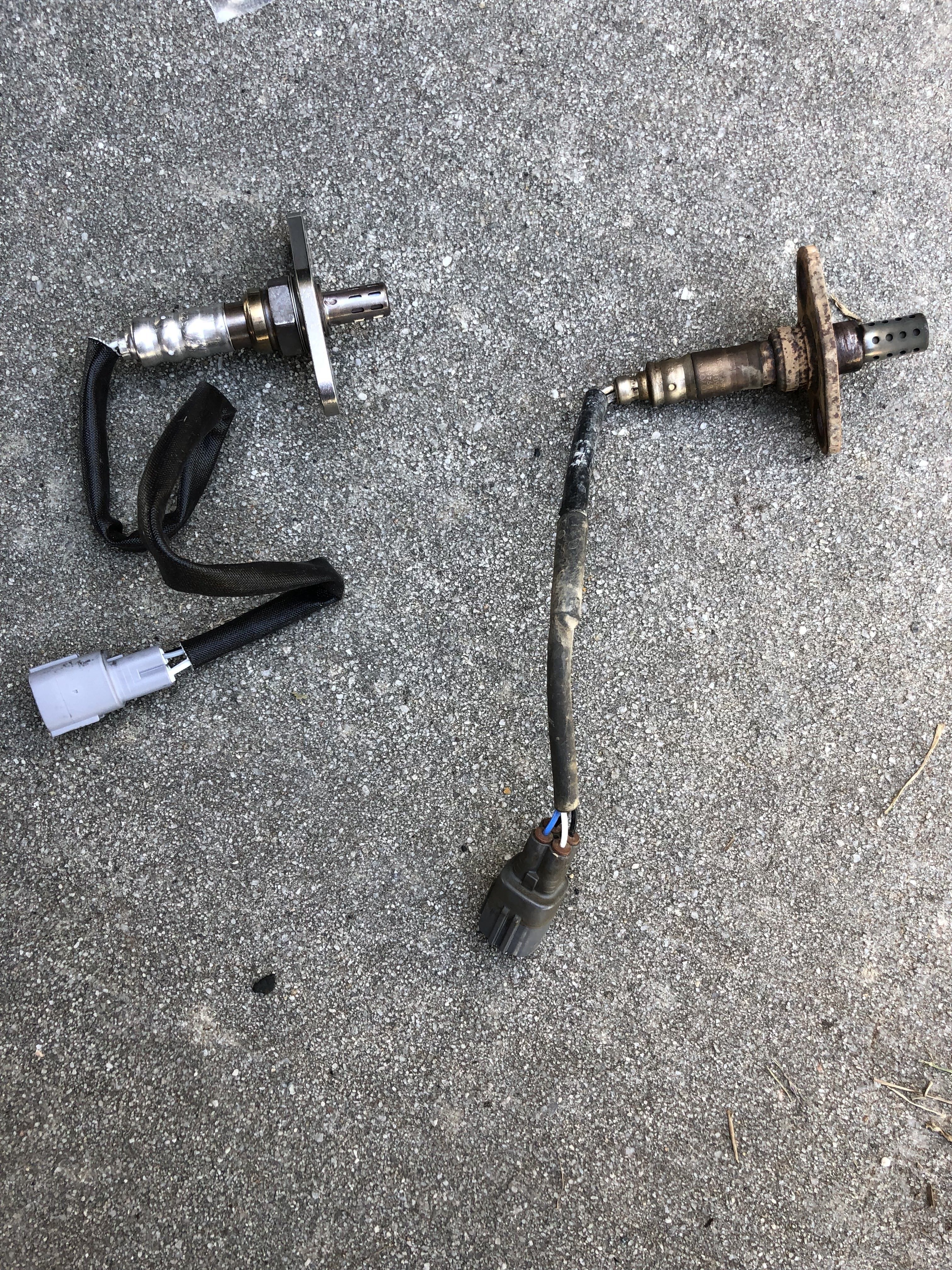 New vs. old o2 sensors