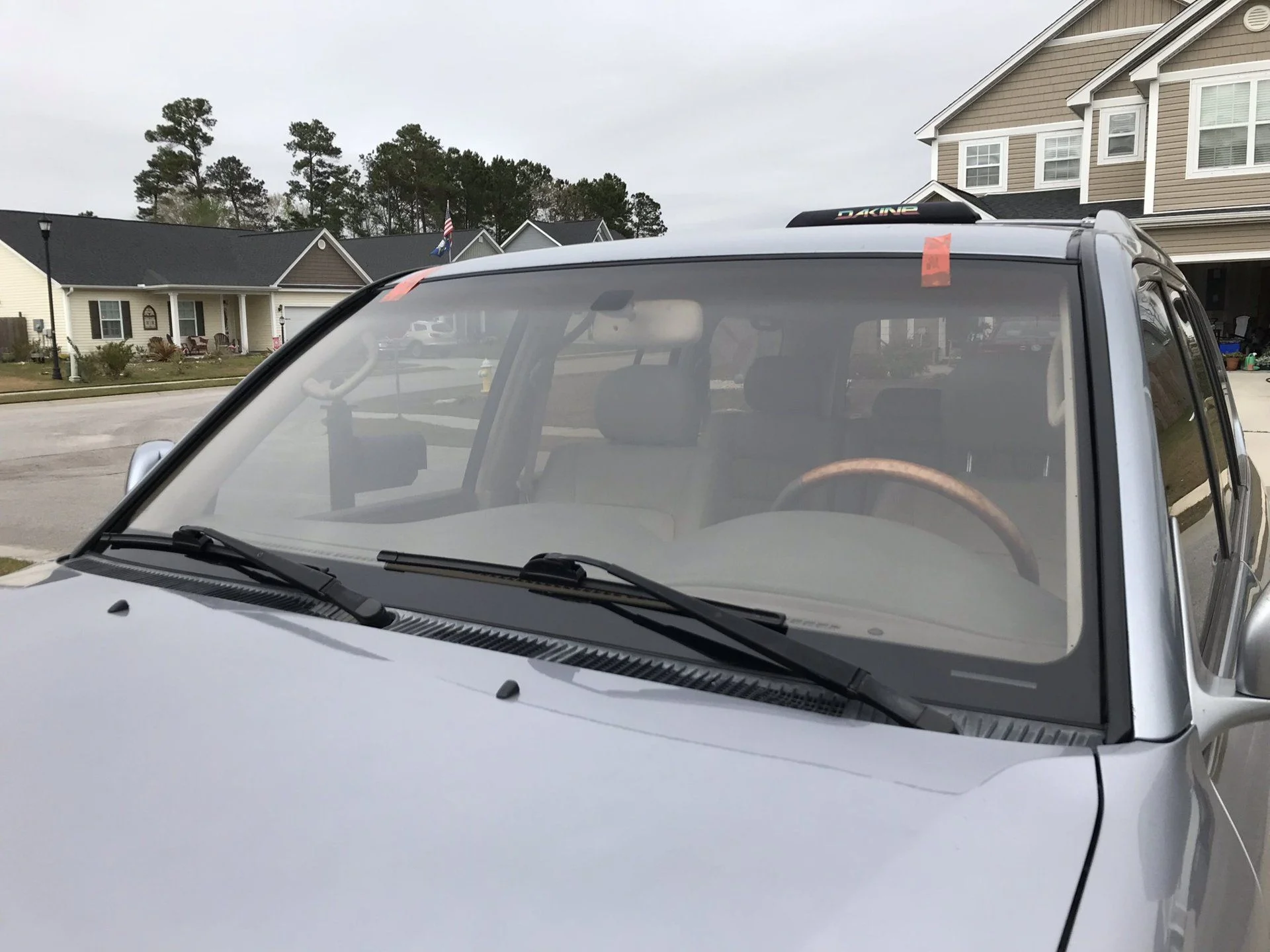 New windshield since the old one was a replacement and didn't seal properly against wind and water.