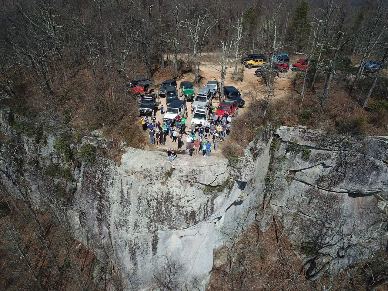 "Off road tracks" 2018 St Patricks day Jamboree - Speedwell lookout