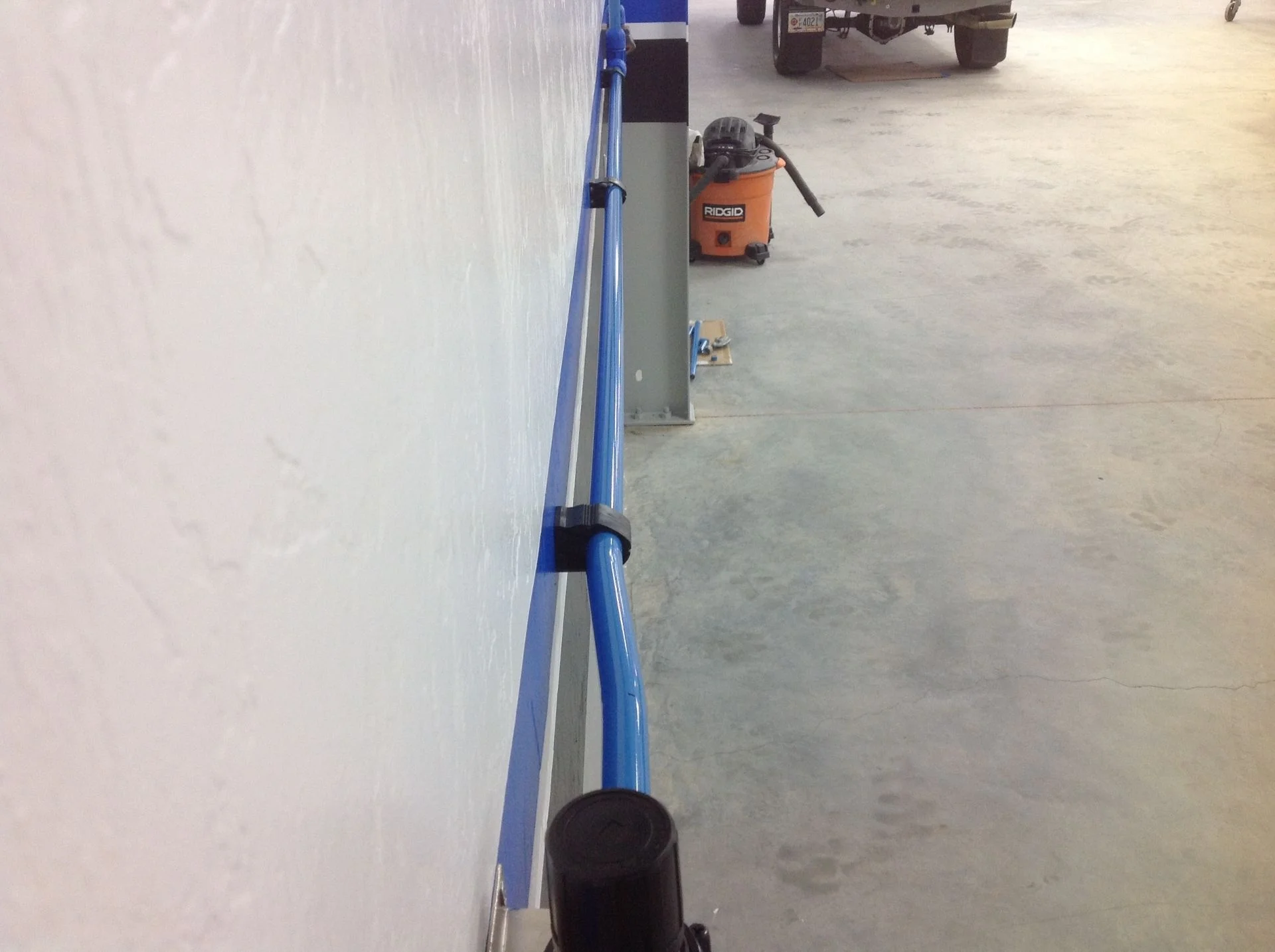 Off set bend to regulator