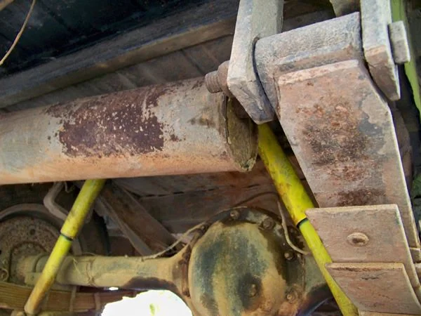 Okay you get the point.  Rust permeates this rig.  It has spent it's entire life on an island in the West Indies (Caribbean) on the beach.  I guess it goes with the territory, but I am dying to see just how deep it all goes.  I wonder if I am going to end