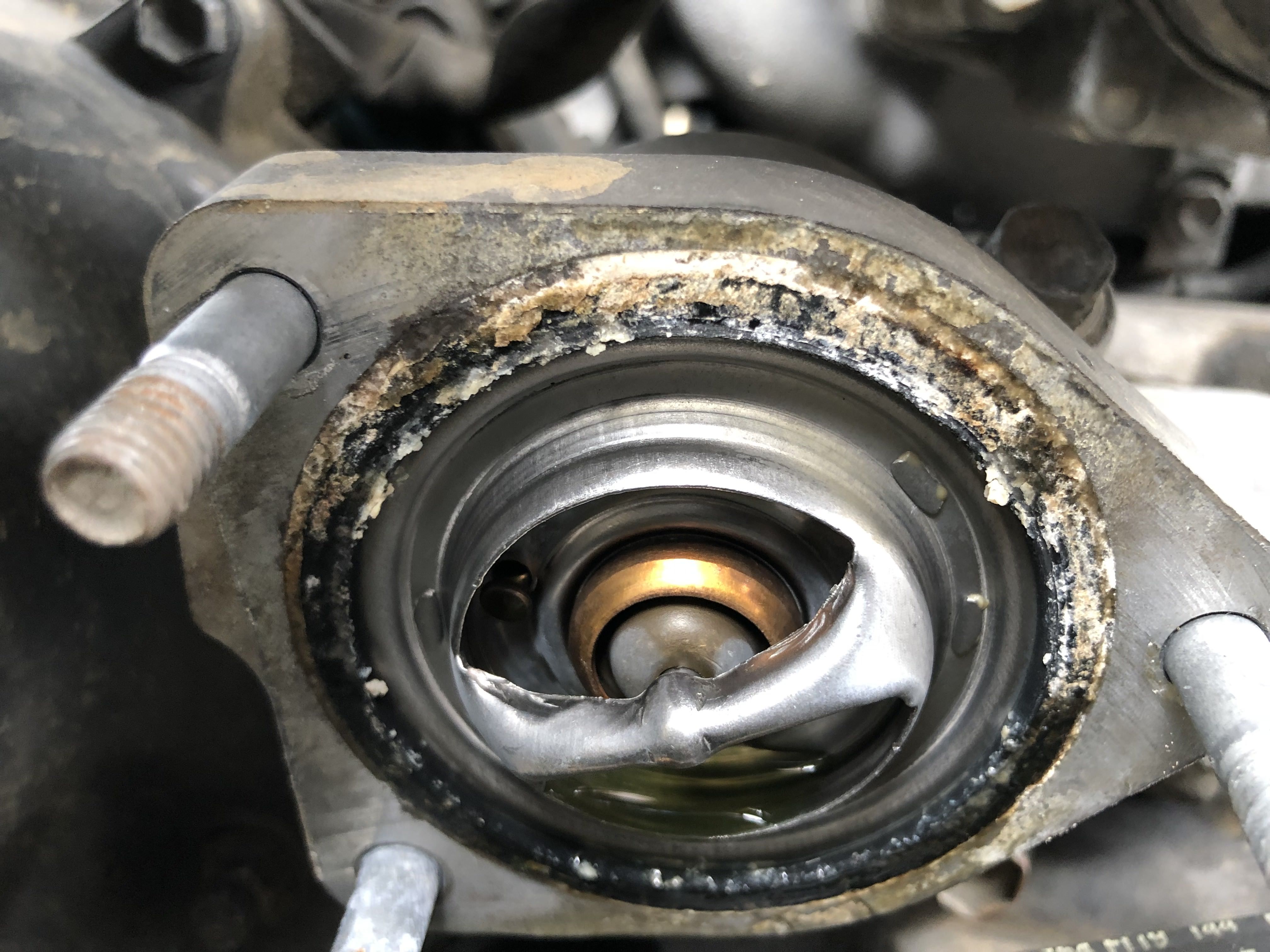 Old crusty thermostat
