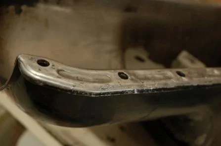 Old Pan Bent Scratches