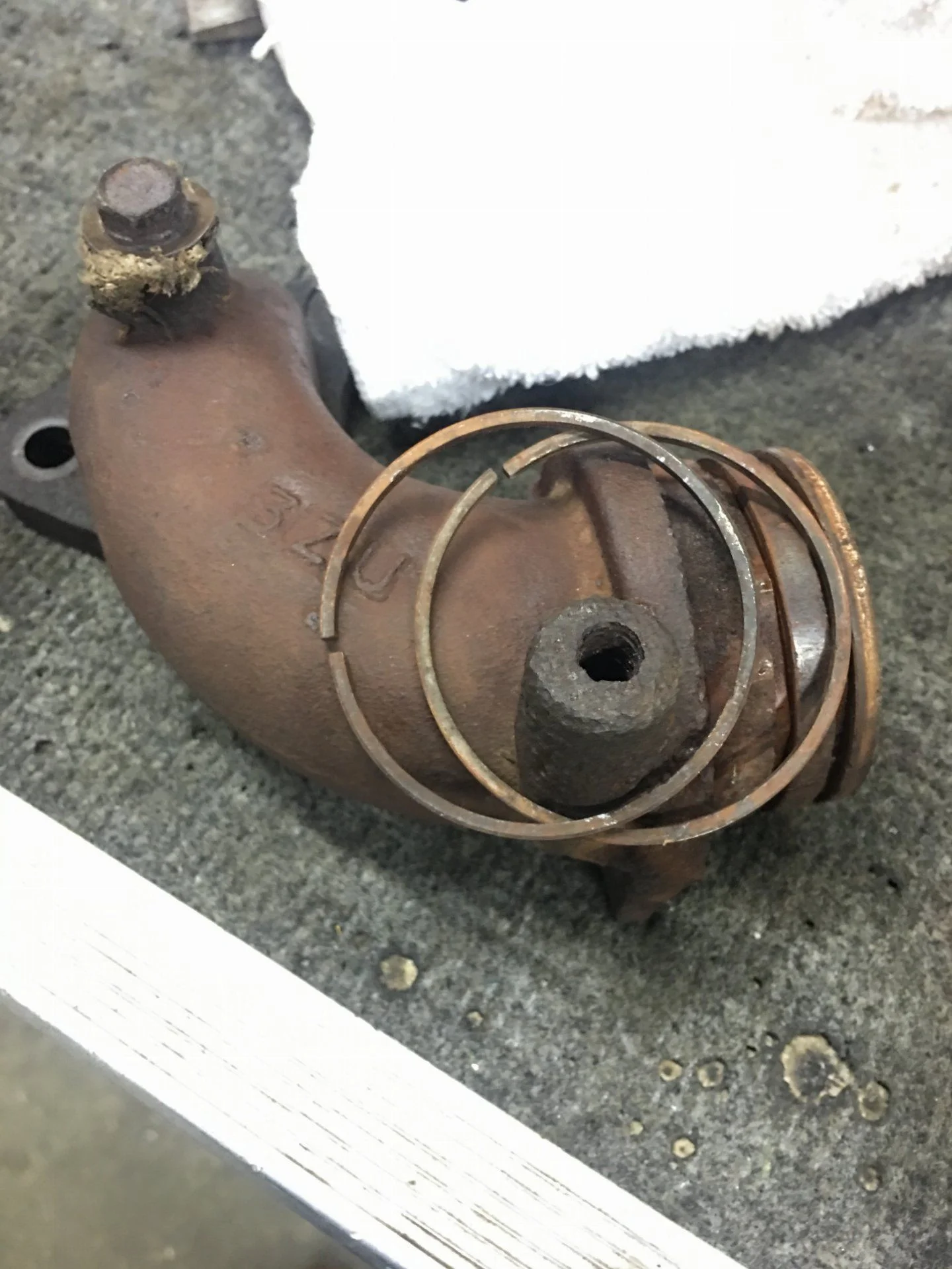 Old Teflon rings springs