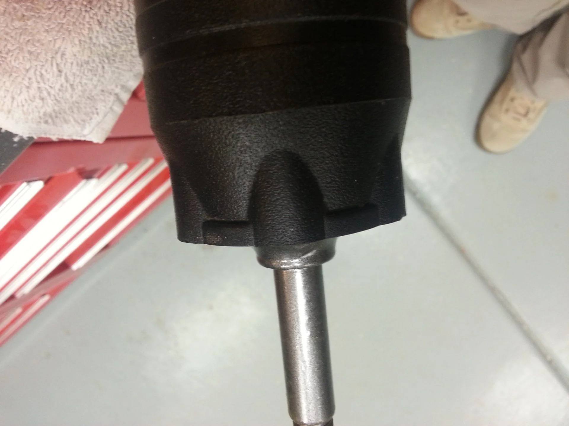 OME molded dust boot crimp