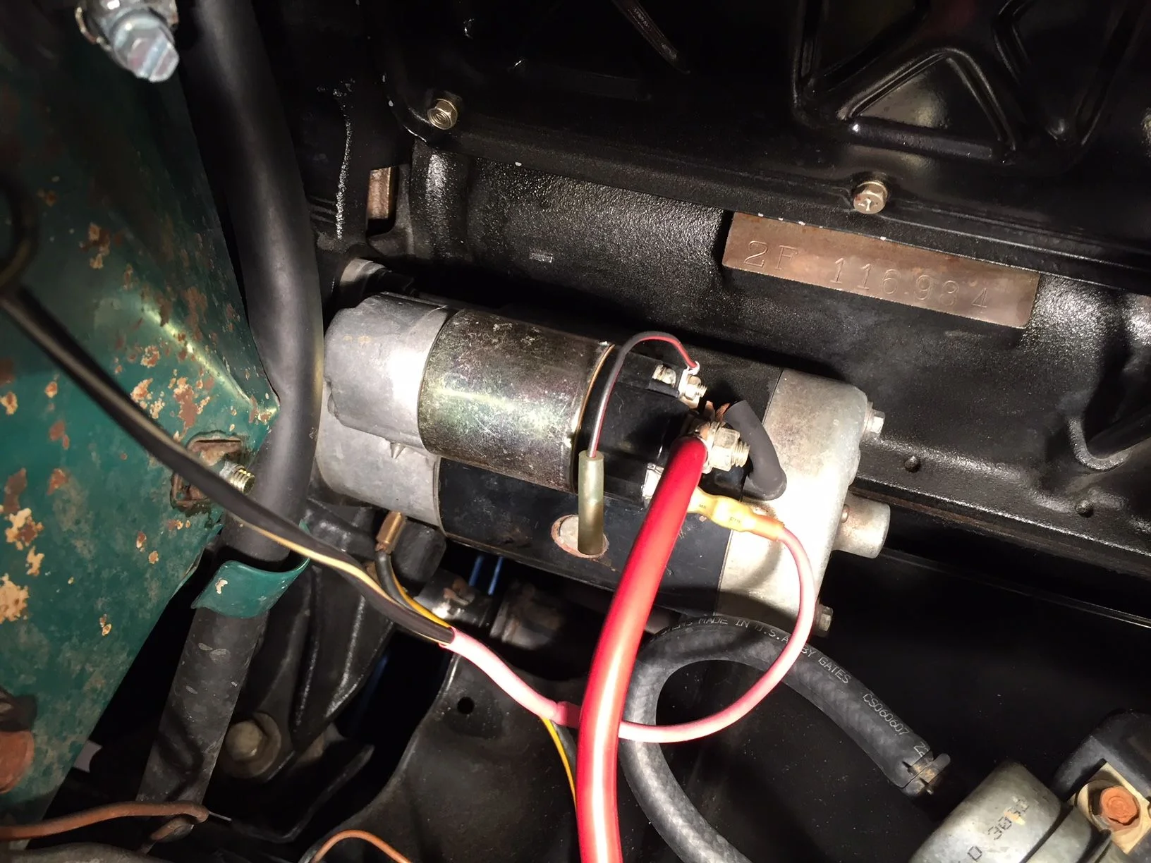 Original FJ40 Starter