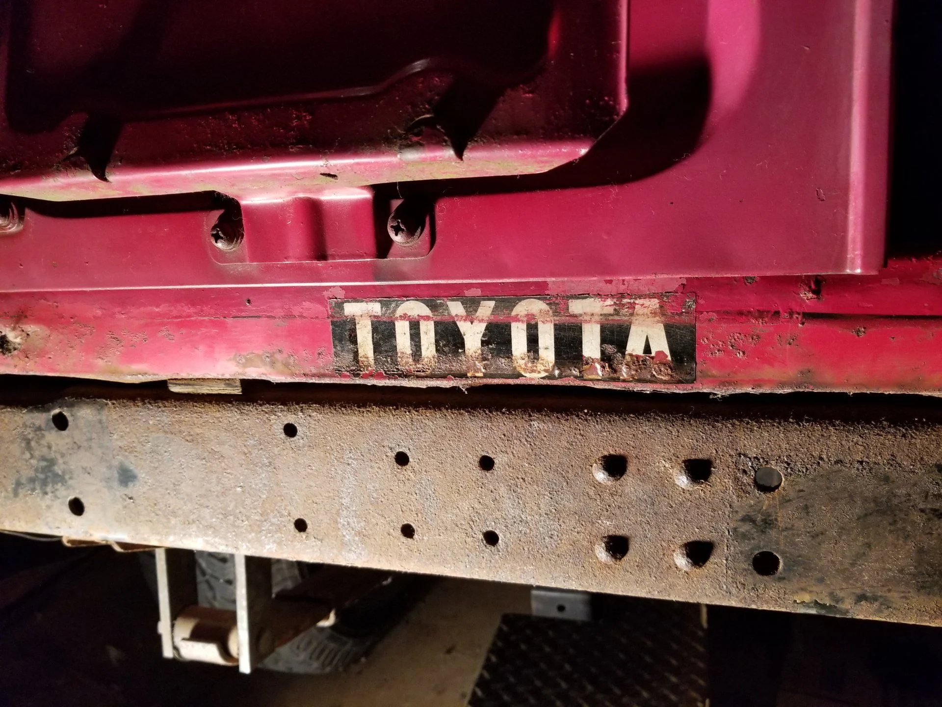 Original OEM bumper sticker?!