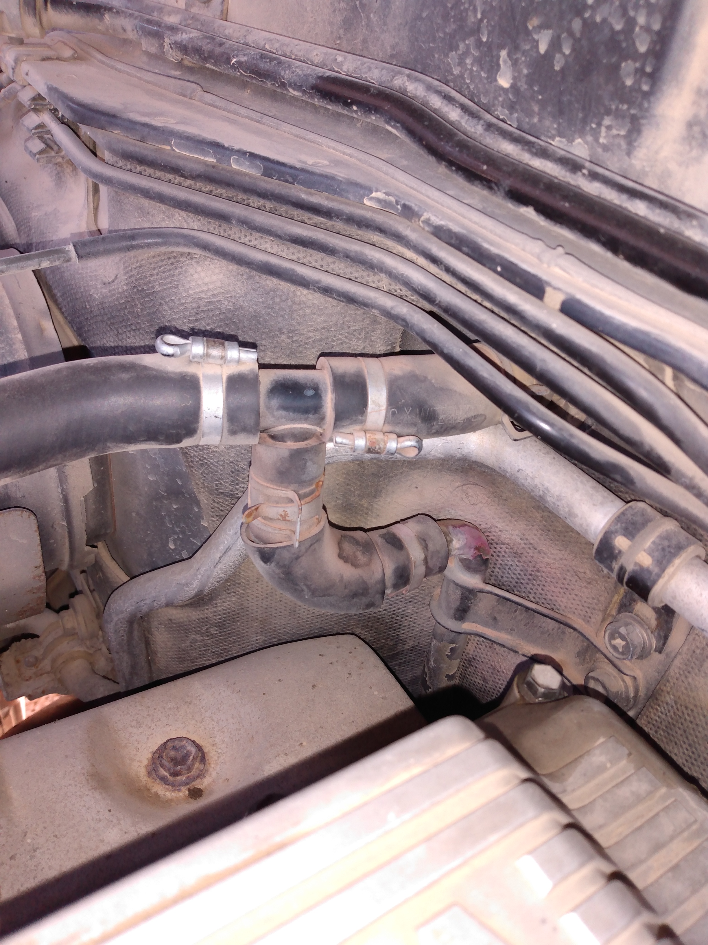 Outlet of Rear Heater