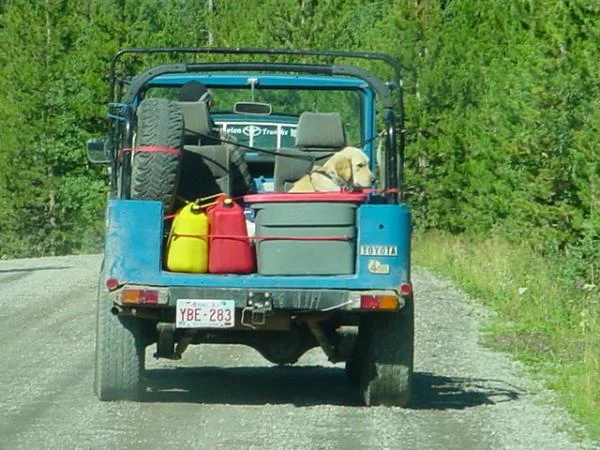 Packed up.