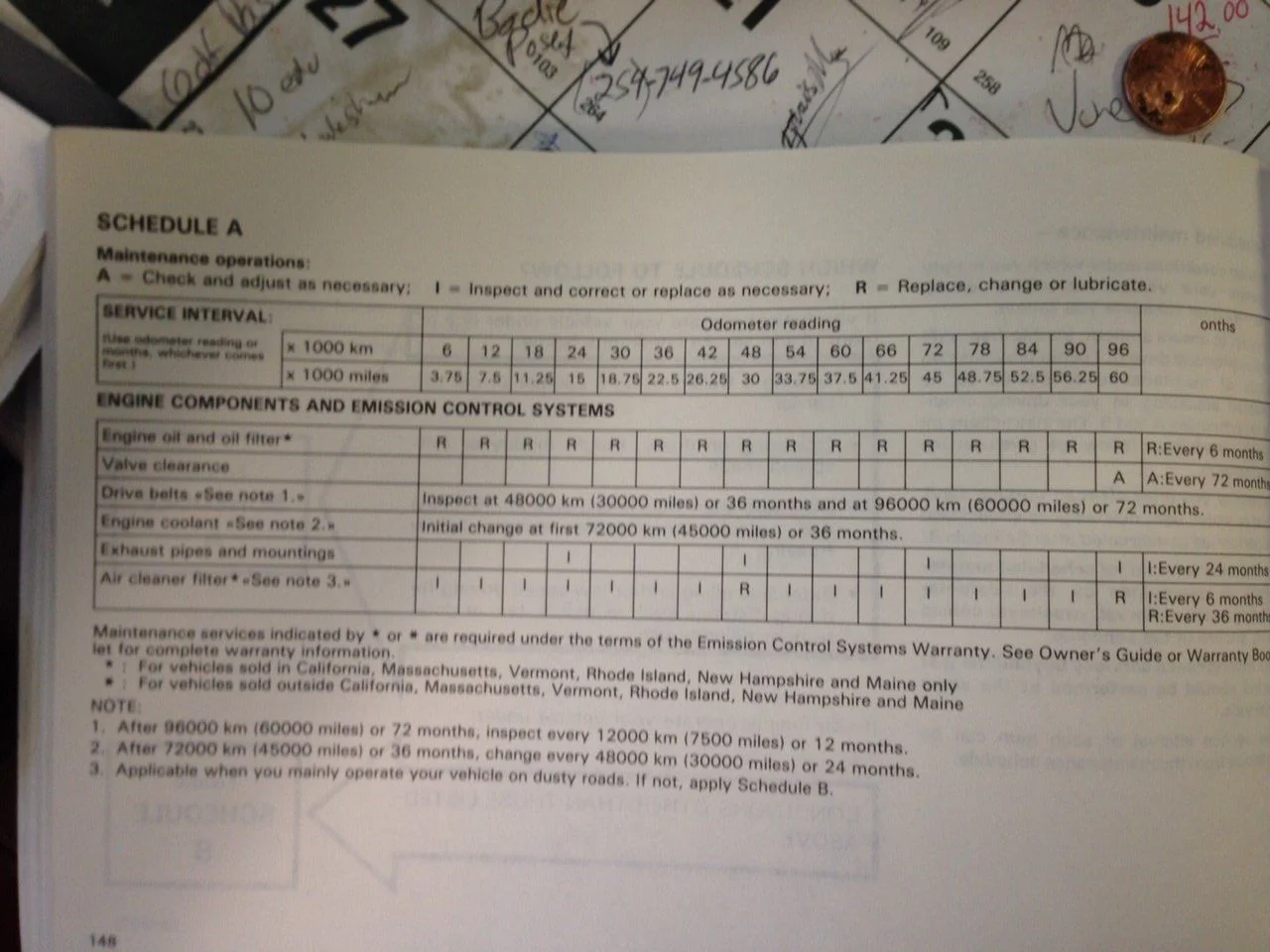 Page 148 95 LC Owner Manual