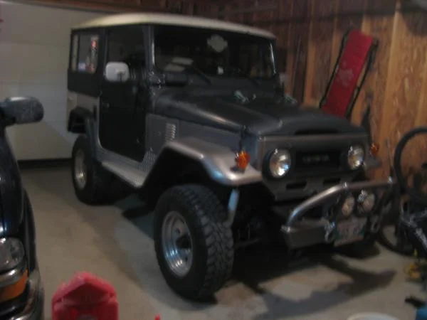 Painted it silver on front bumper, ans side panels and fenders