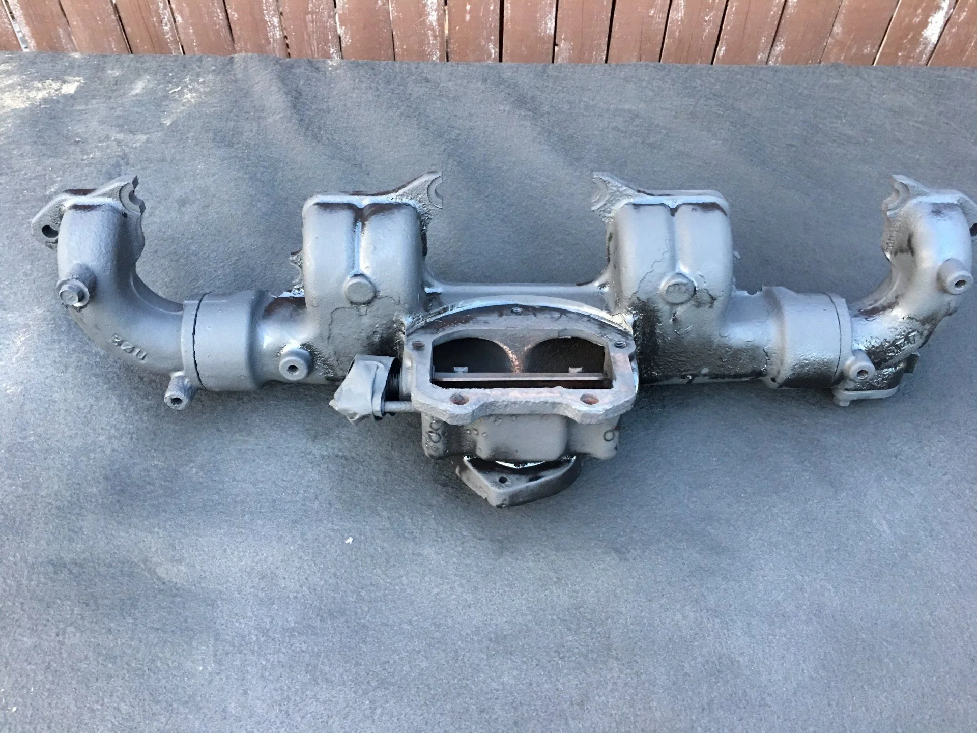 Painted manifold