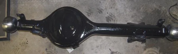 Painted the axle a satin black