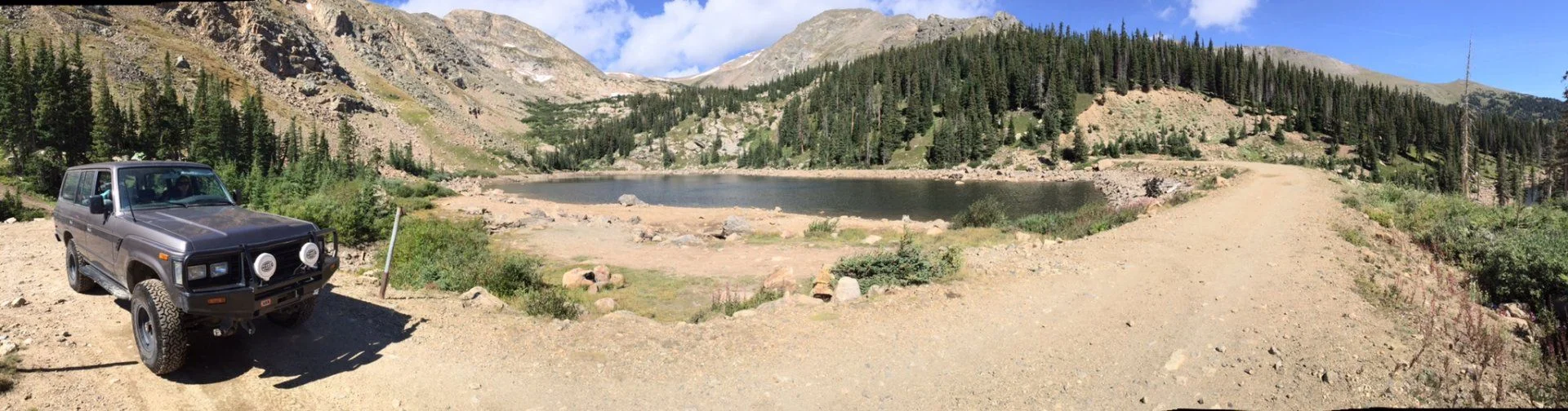 Pano from Sherwin Lake