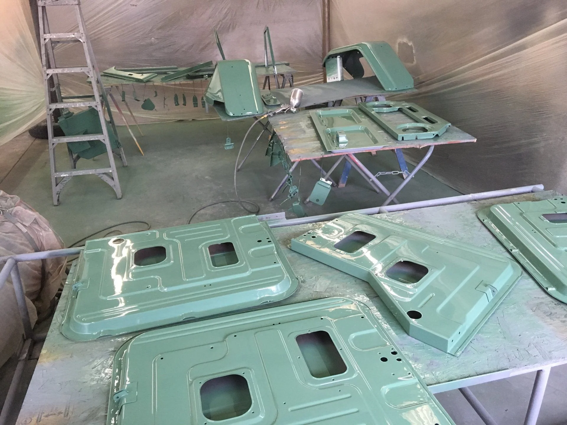 Parts painted Nebula