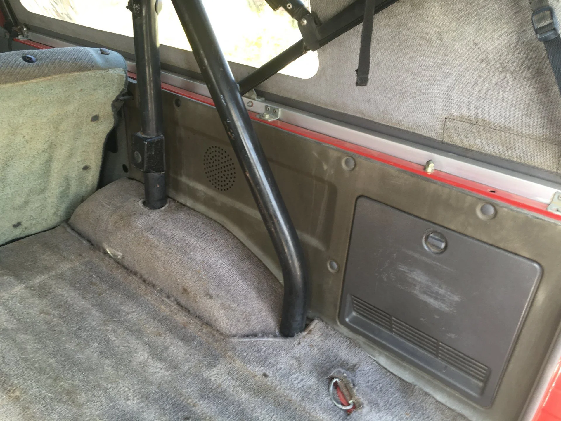 passenger cargo rear