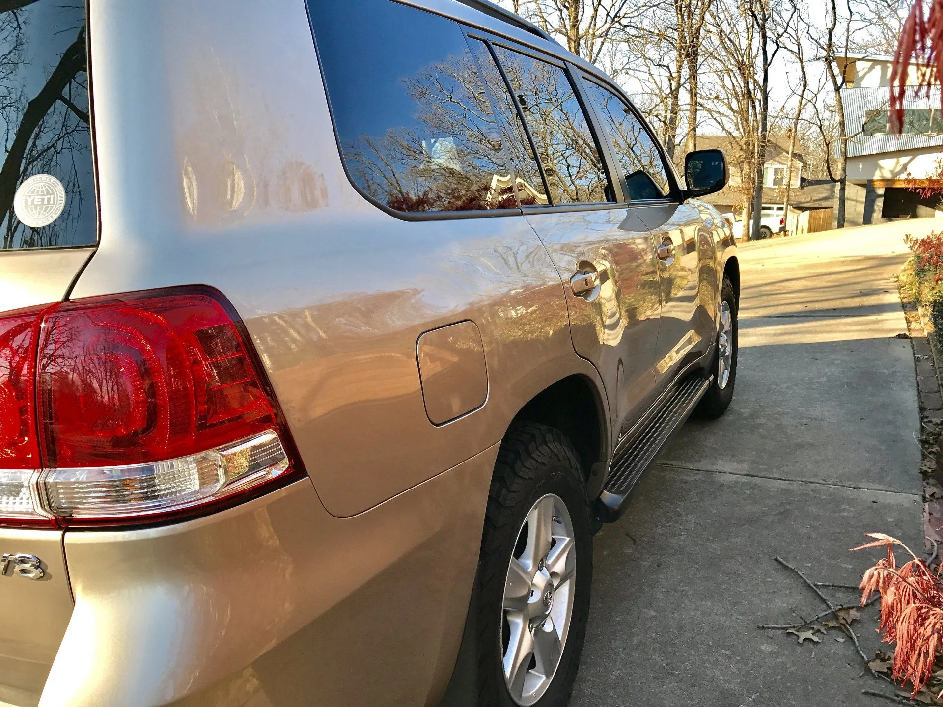 passenger side rear