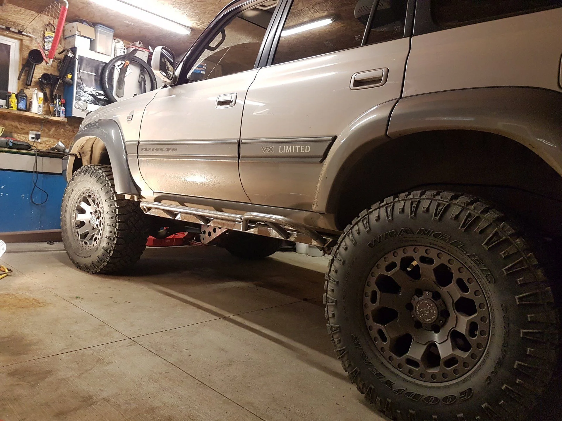Passenger Side - Tacked