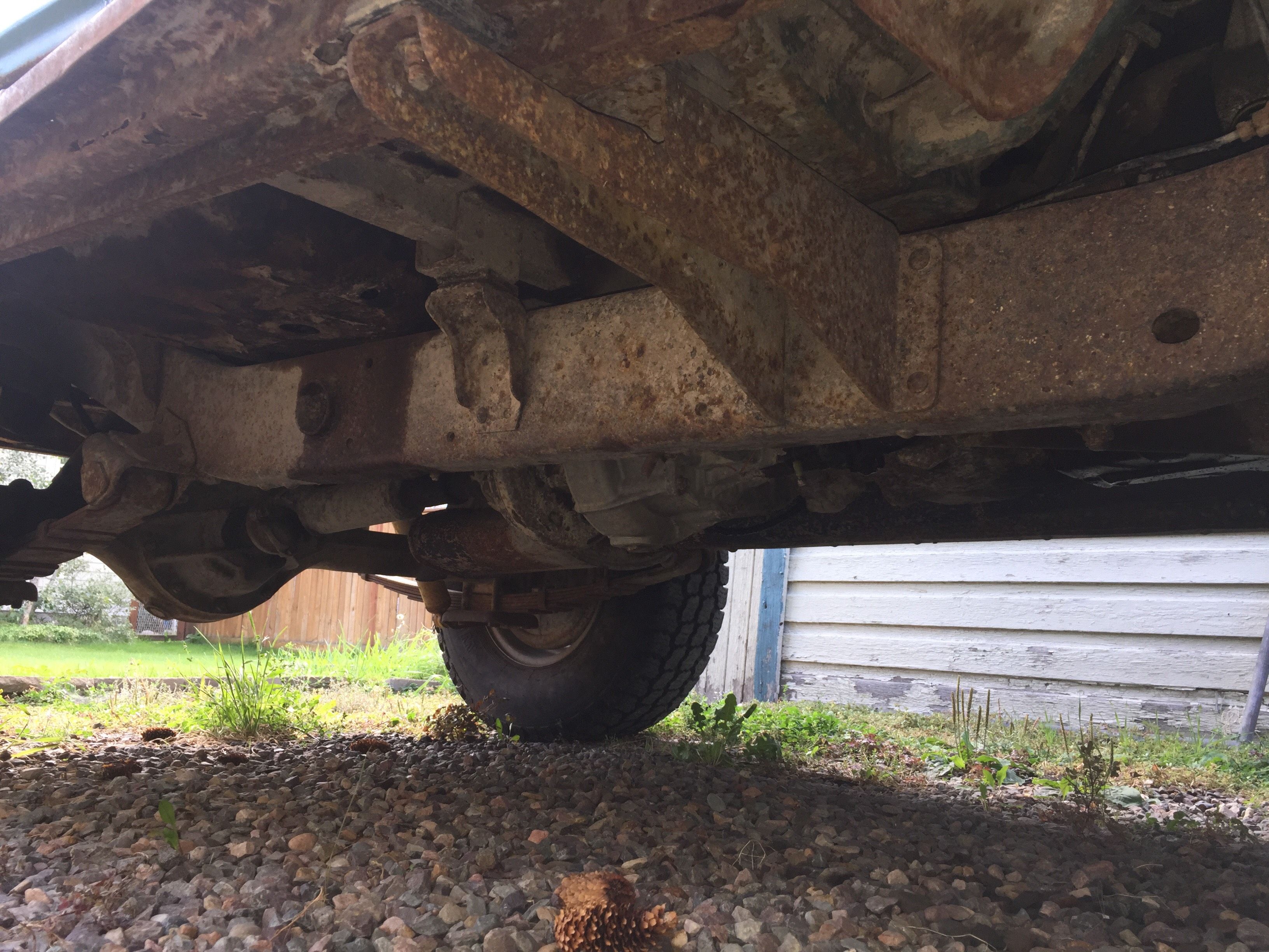 Passenger Underside