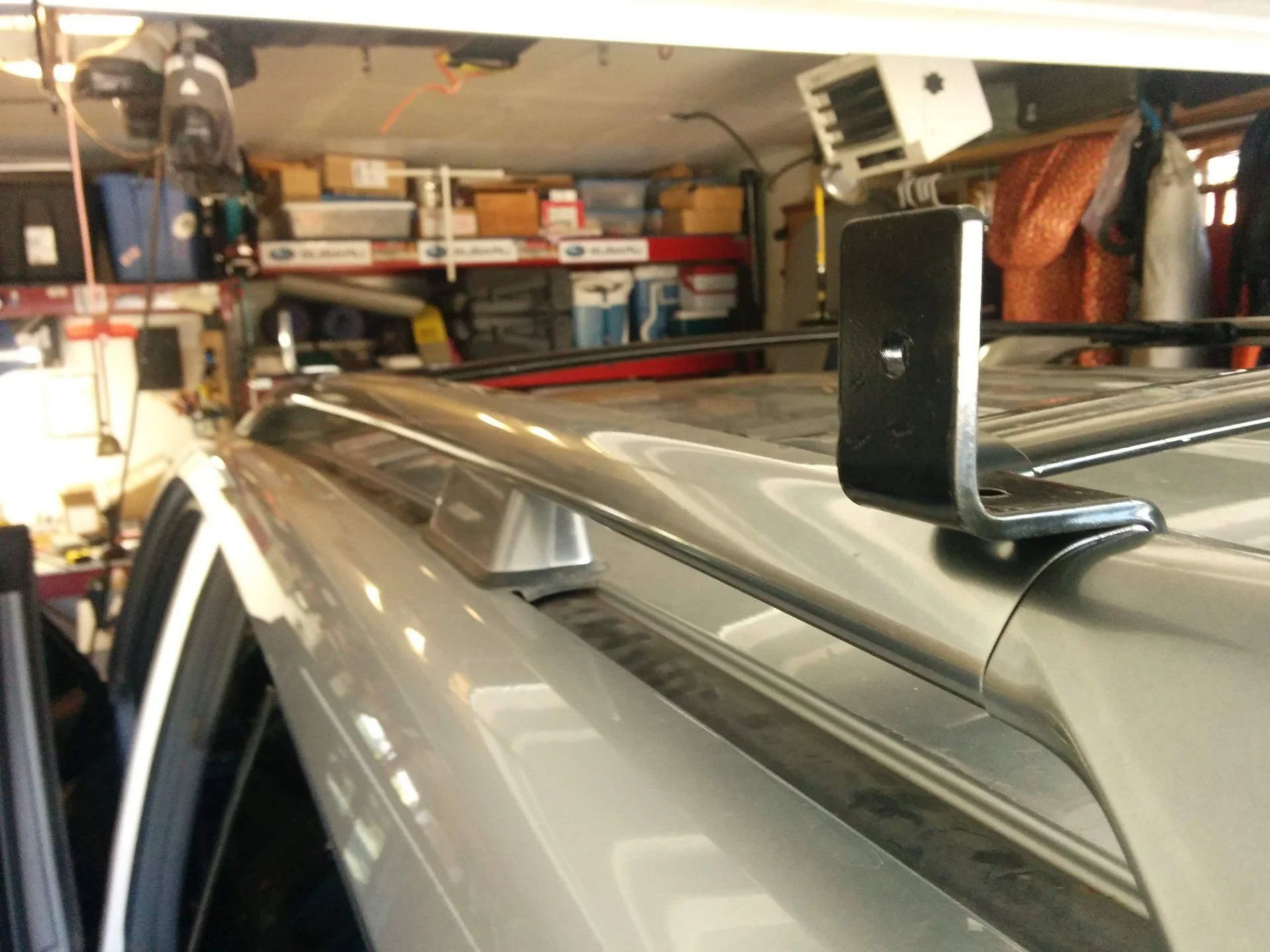 phino rack mounting hardware on factory side rails