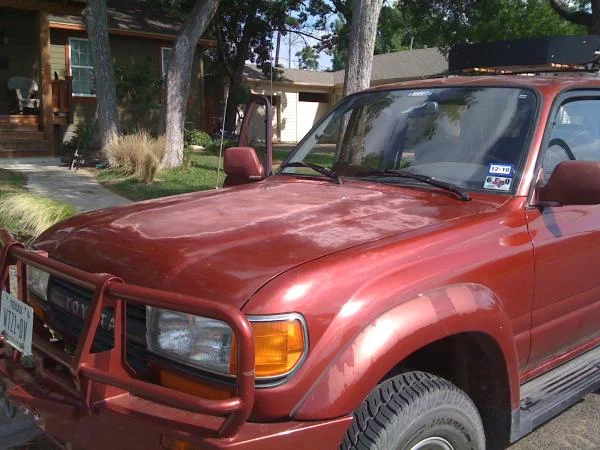 Pics showing how bad the paint was.