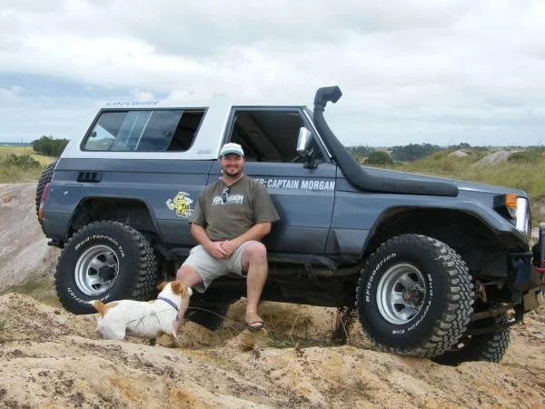 Picture taken for the magizine, irt 4X4's with more than 250,000km on. Taken at our local showgrounds 4X4 play pit.