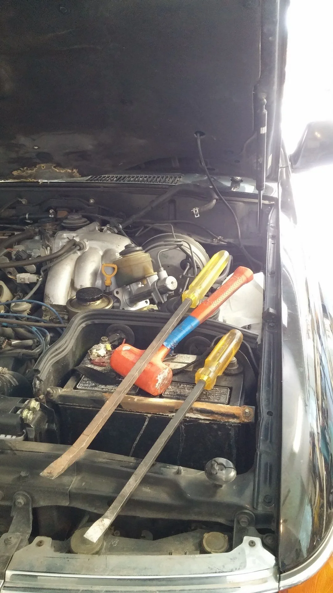 Power brake booster removal and install *special tools