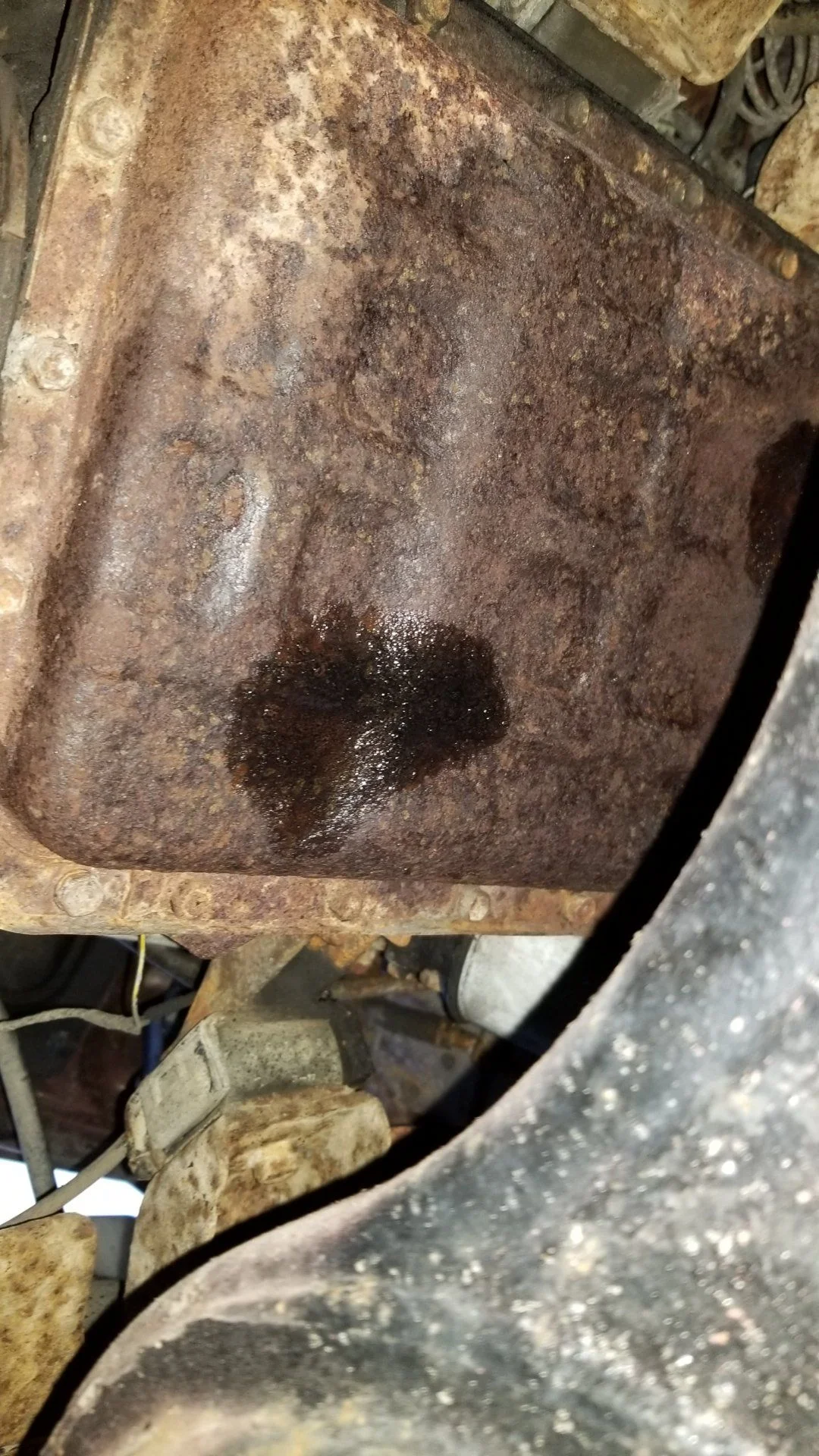 Pressure washed