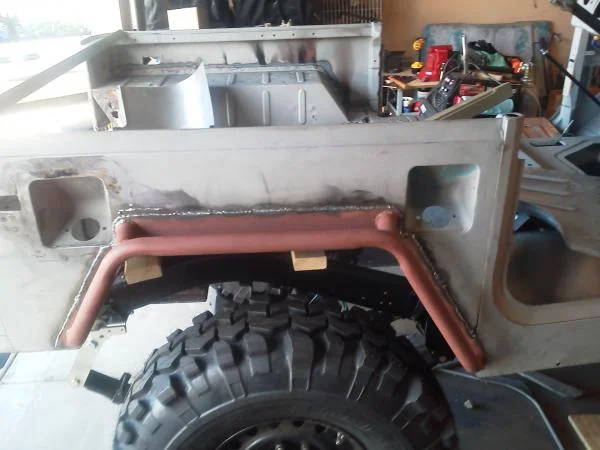 PS Tube fender welded in