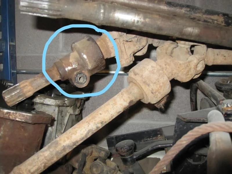 PTO drive shaft pillow block