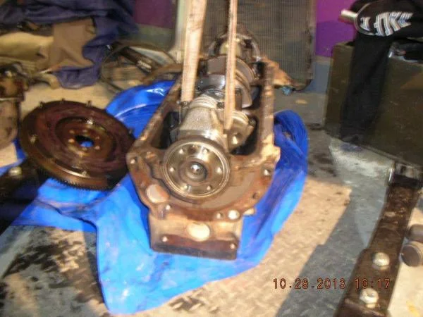 Pulled engine
