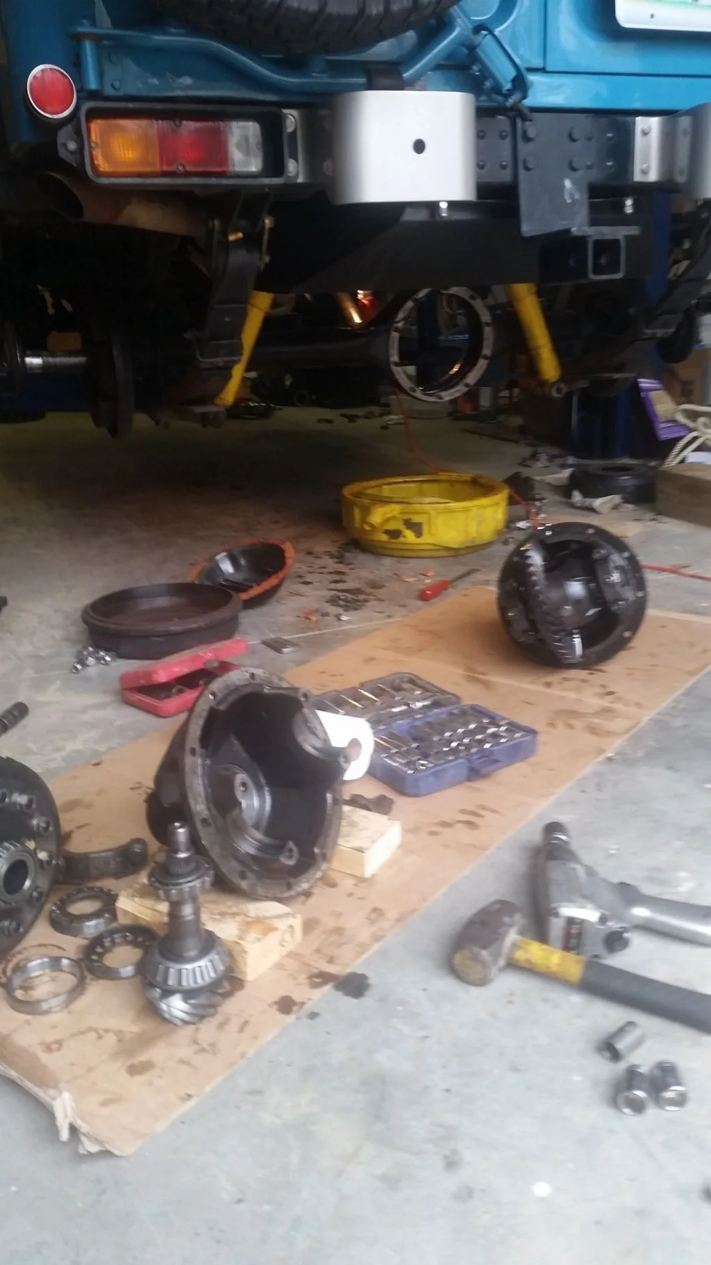 Putting back the 4.11 gears
