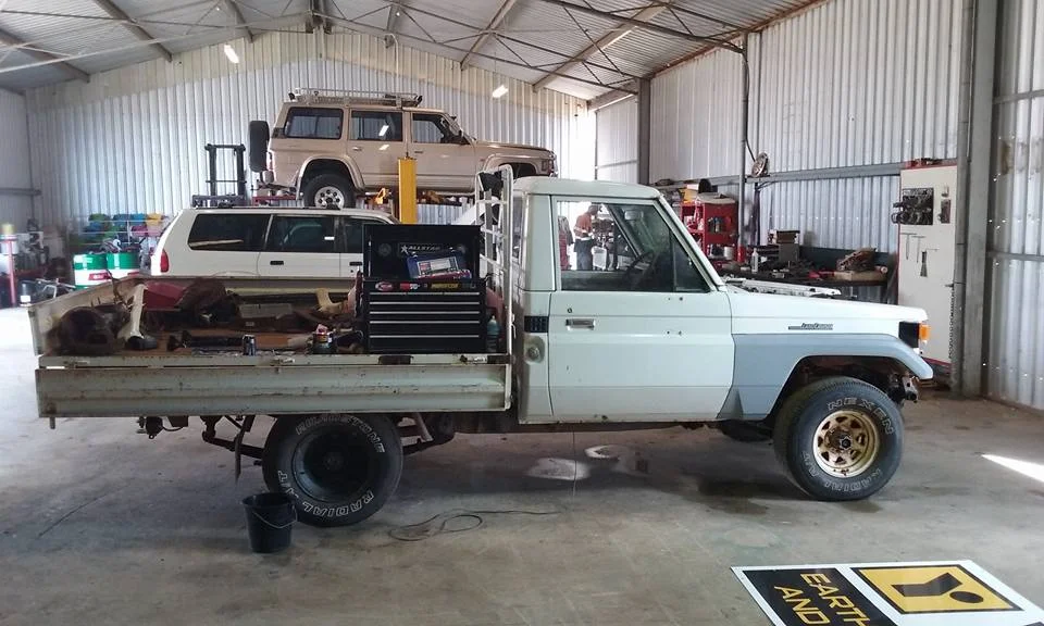Quarter panel and door fitted