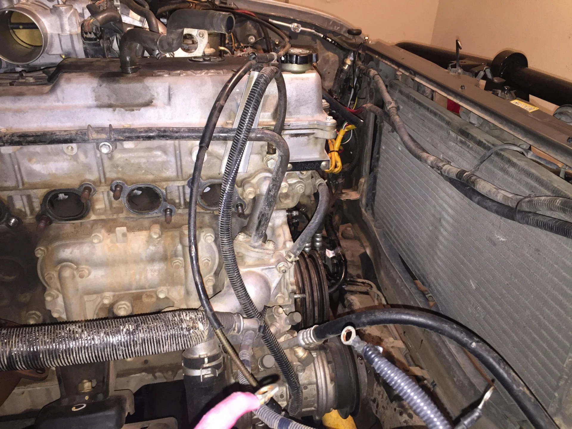 radiator out