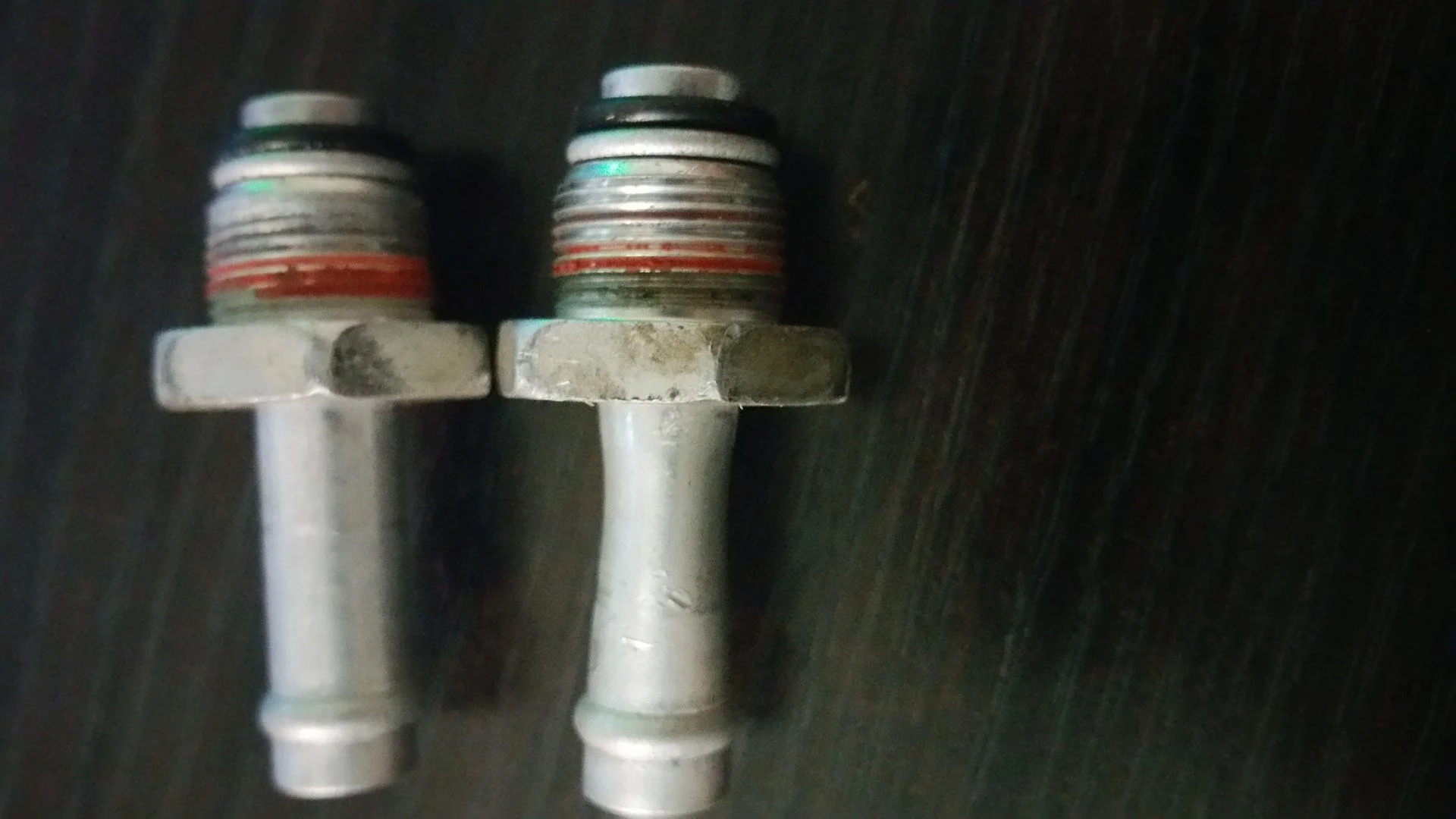 Radiator Transmission cooler fittings.