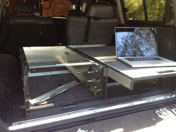 Reading the DVD on the slider top