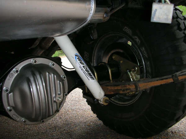 Rear axle