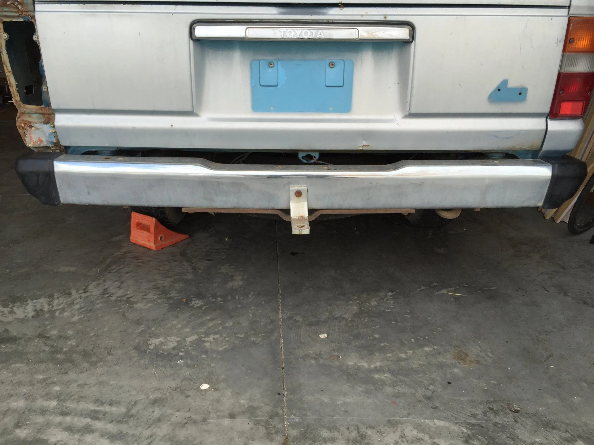 Rear bumper