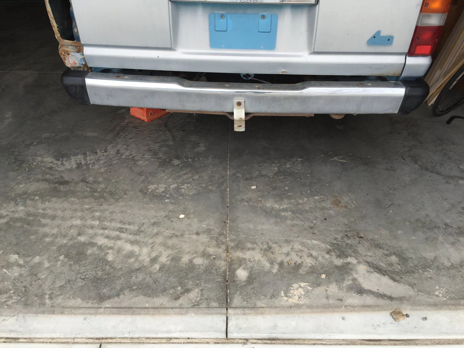 Rear bumper