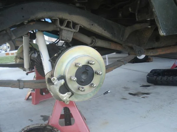 Rear Disc Brakes Install