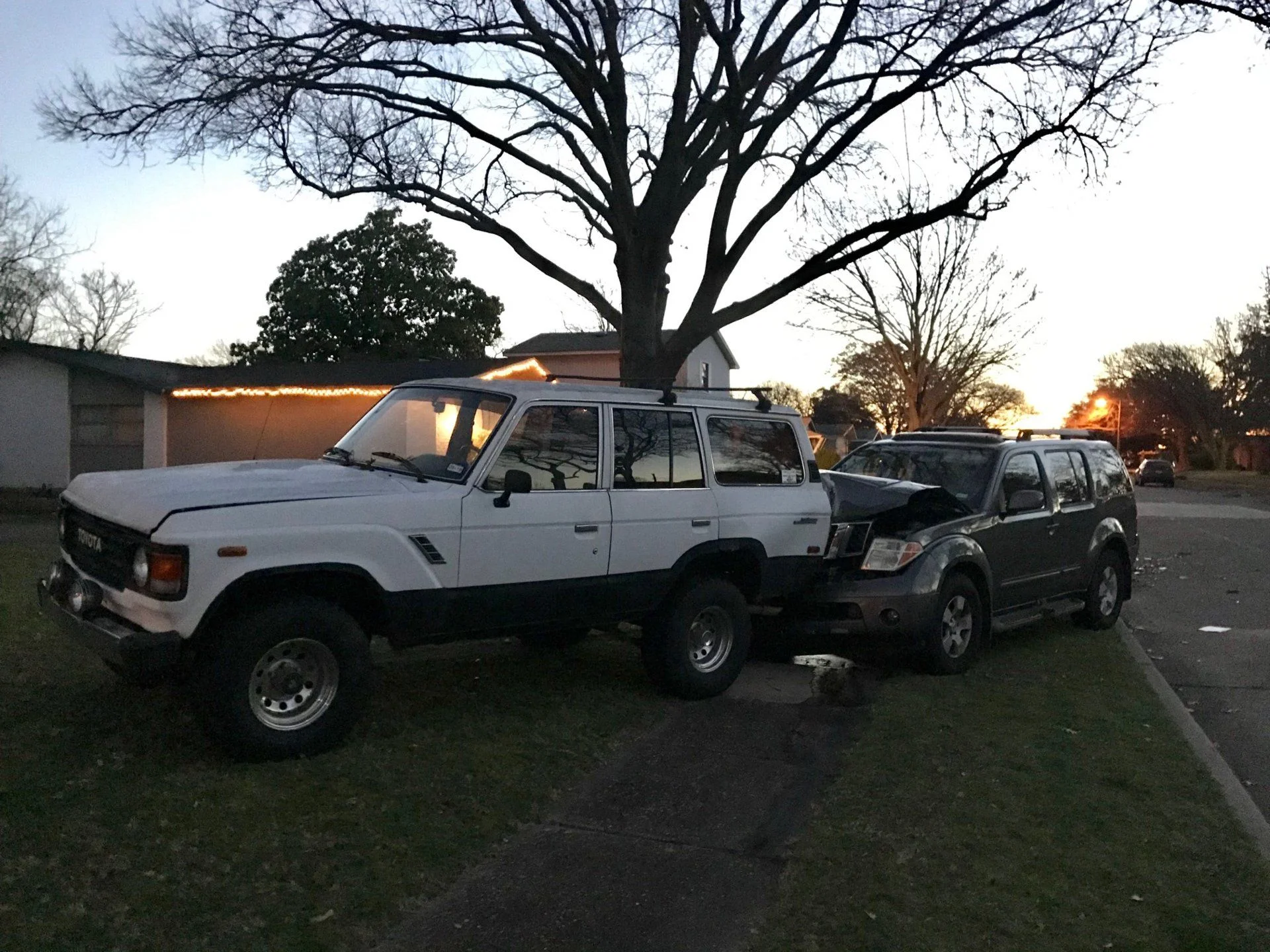 Rear Ended FJ60