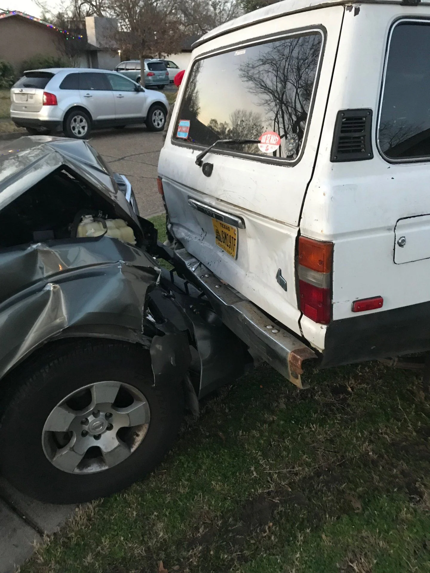 Rear Ended FJ60