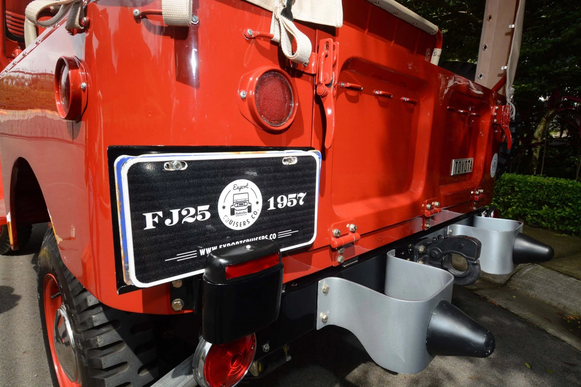 Rear License Plate
