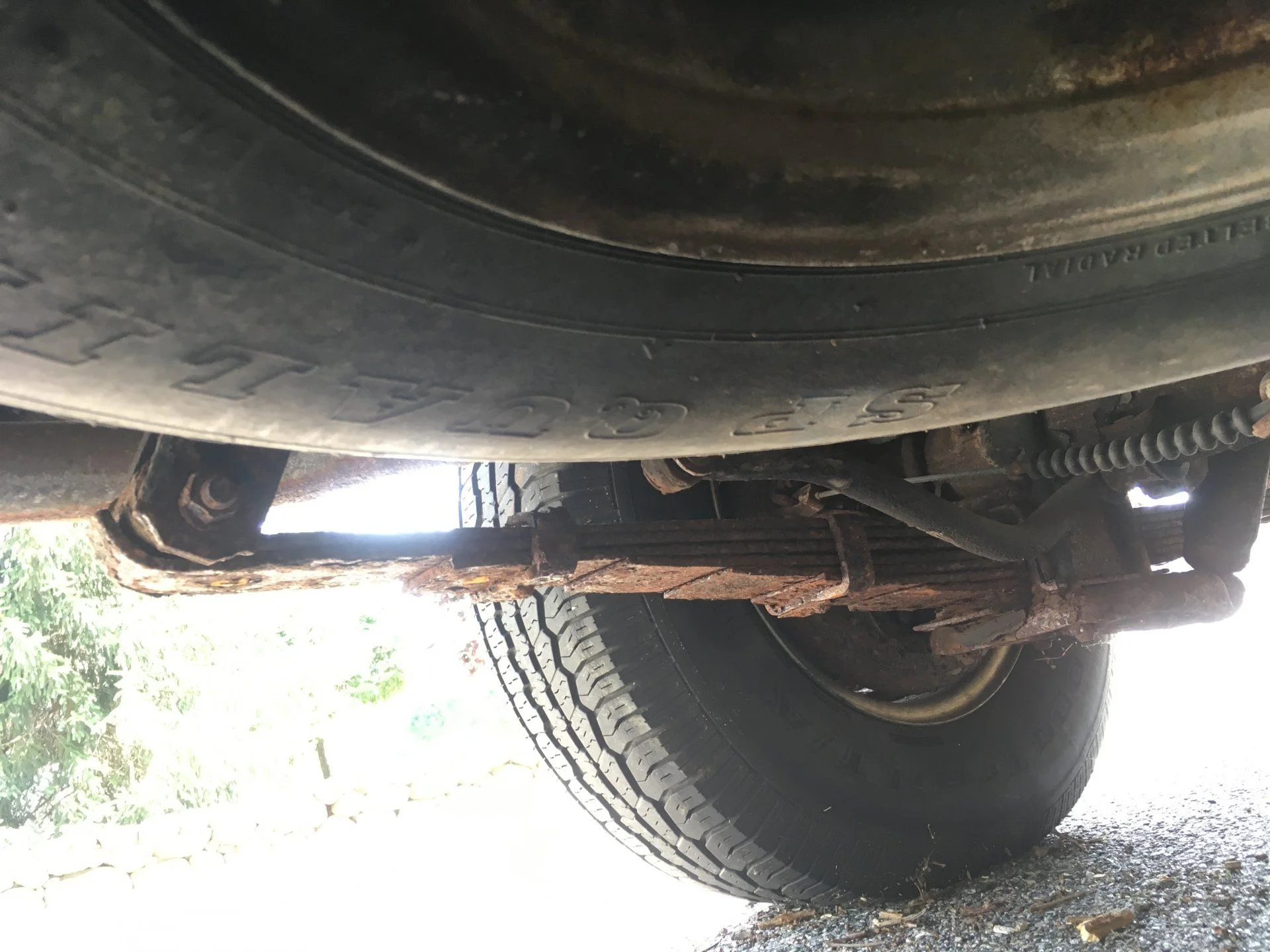 rear passenger side leaf spring